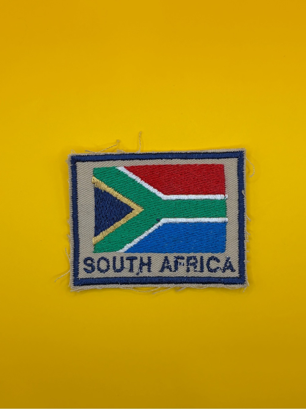 Vintage South Africa Flag Patch Sew On